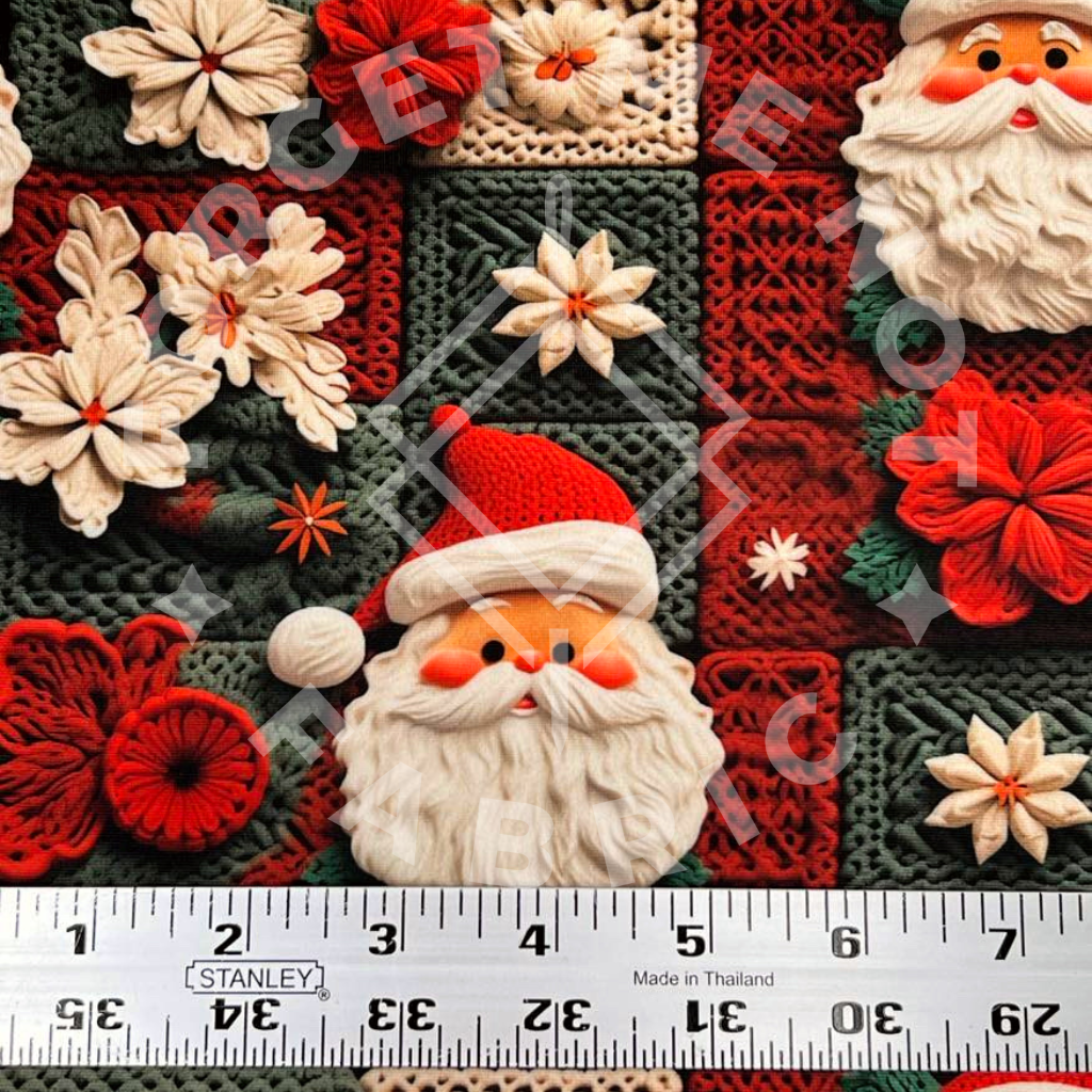 12 Days Panel Gold on Cream- The 12 Days of Christmas - Lewis & Irene -  quilting fabric panel - digiprint fabric digital