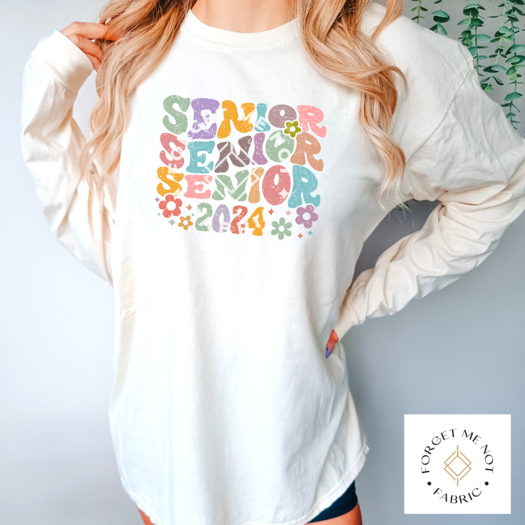 Senior Sublimation Transfer Sublimation or Cotton Tshirt 