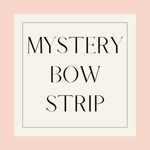 Mystery Bow Strip DBP Fabric