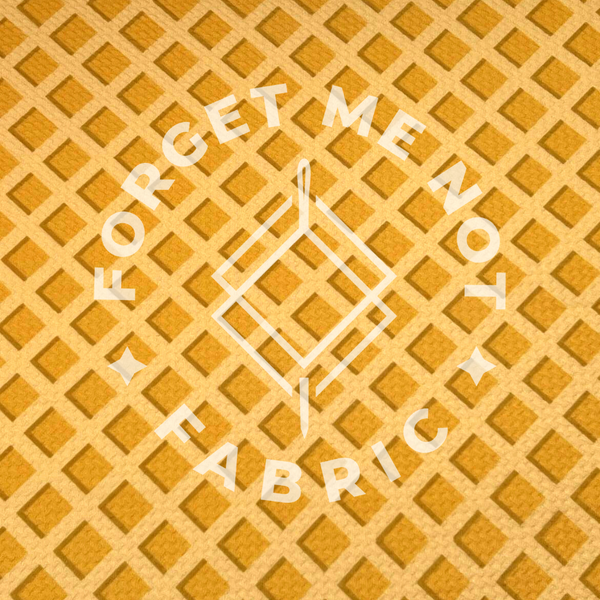 Waffle, Bullet Knit Fabric