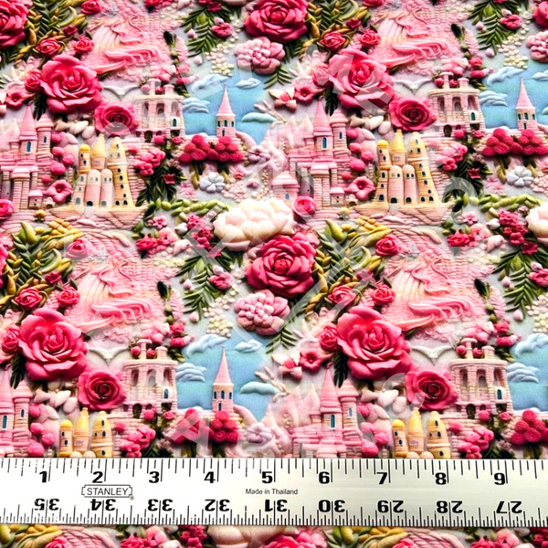 Princess Inspired 33 Embroidery, Mediumweight DBP Fabric