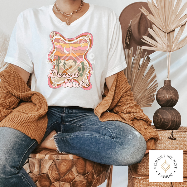 Desert Babe, Sublimation Heat Transfer #84