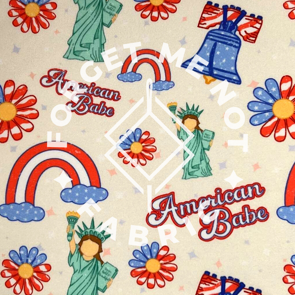 Liberty Rainbows, DBP Super Soft Knit Fabric