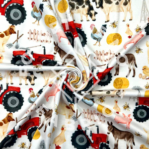 Love You to the Farm and Back, Super Soft DBP Fabric