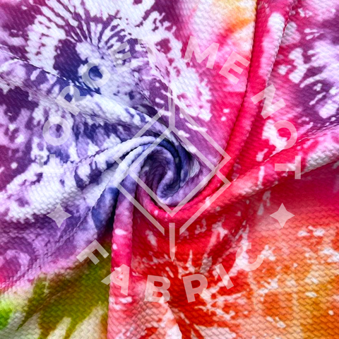 Vibrant Tie Dye, Bullet Fabric