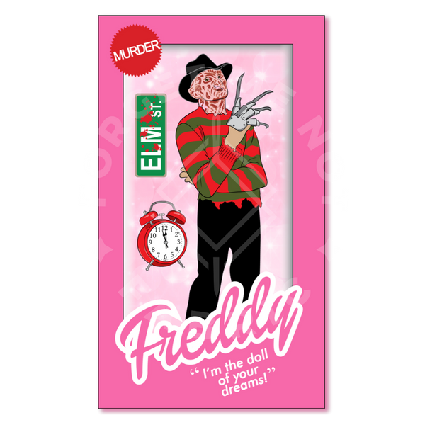 Freddy Horror Doll, Fall Sublimation Heat Transfer