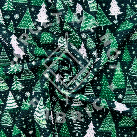 Christmas Trees, Bullet Fabric