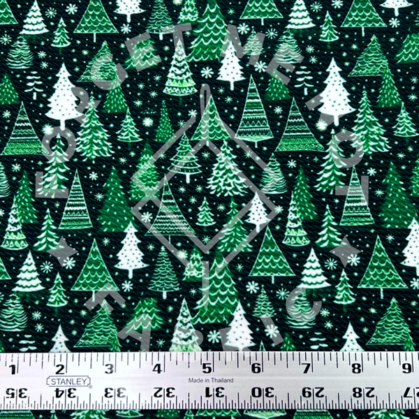 Christmas Trees, Bullet Fabric