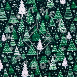 Christmas Trees, Bullet Fabric