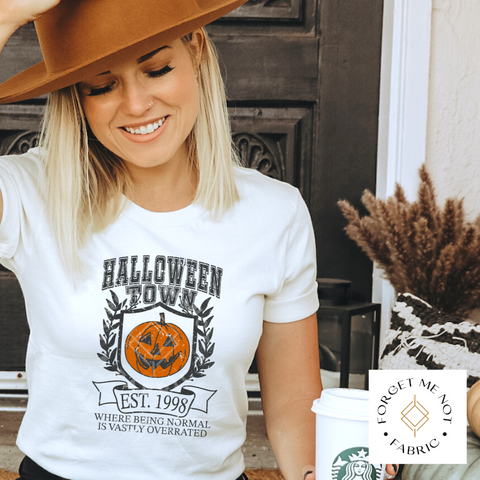Halloween Town, Fall Sublimation Heat Transfer