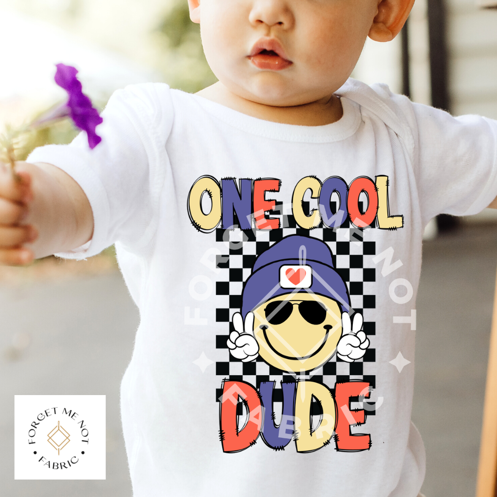 One Cool Dude, Sublimation Heat Transfer