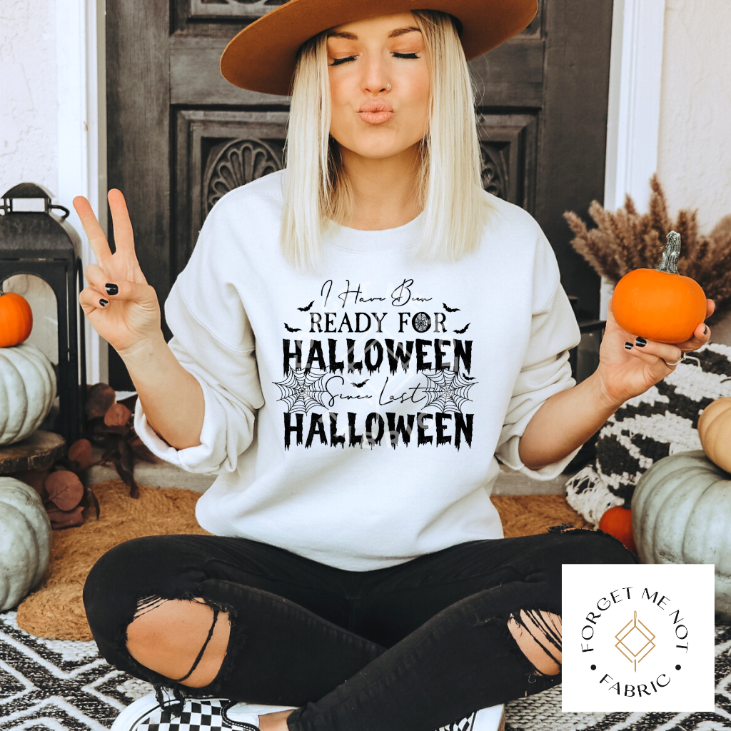 Ready for Halloween, Fall Sublimation Heat Transfer