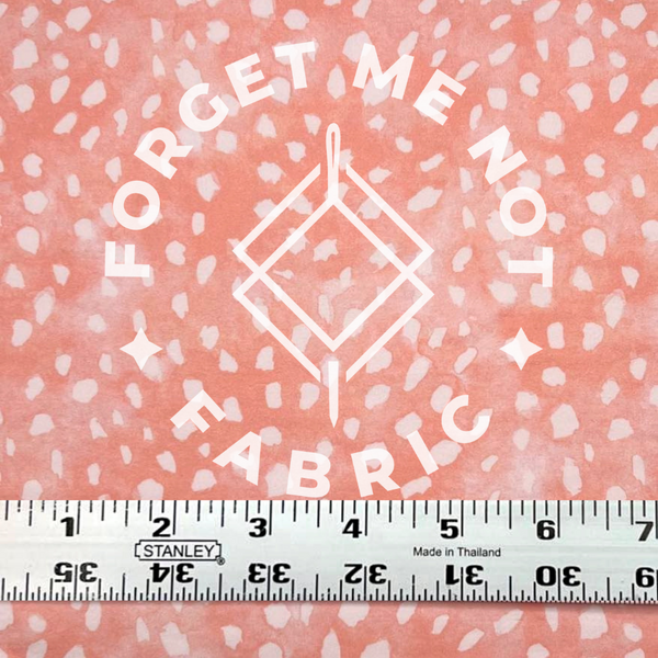 Fawn Print Pink, DBP Butter Fabric