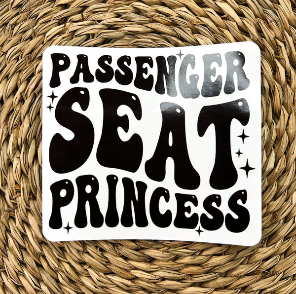 Passenger Seat Princess, Sticker