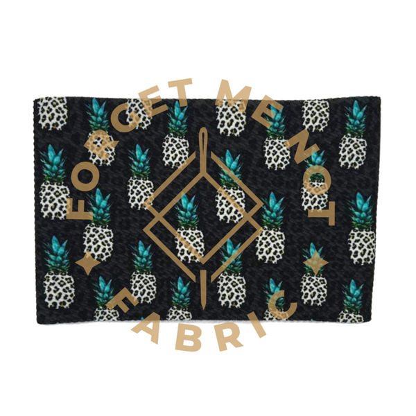Ready To Bow Strip 5"x 60" Leopard Pineapple