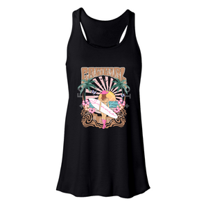 Cowgirl Summer, Black Tank Top (Size Medium), Graphic Shirts