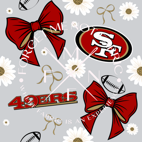 Sports Niner's Fabric, Tons of Options, Choose your Fabric, Scaling Options.