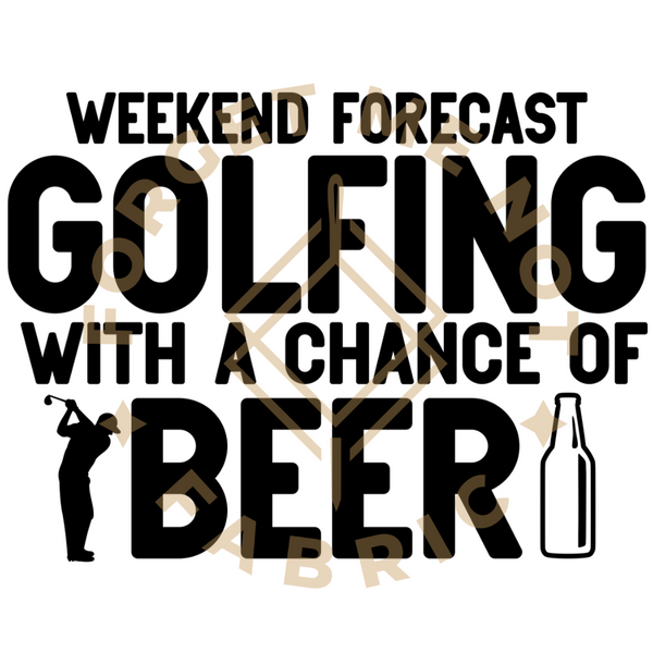 Weekend Forecast Golfing with a Chance of Beer, Sublimation Heat Transfer