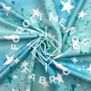 Watercolor Stars, DBP Super Soft Knit Fabric