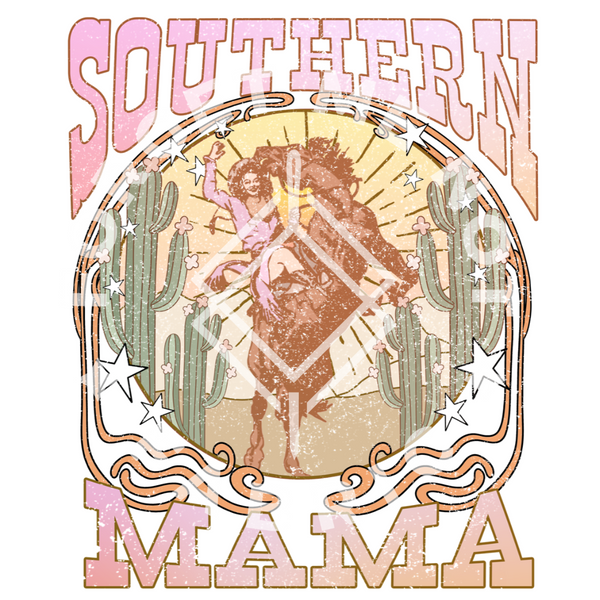 Southern Mama, Sublimation Heat Transfer