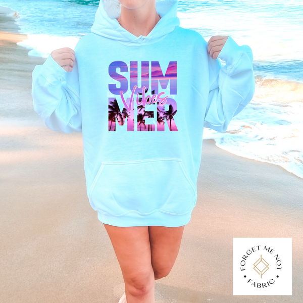 Summer Vibes, Sublimation Heat Transfer