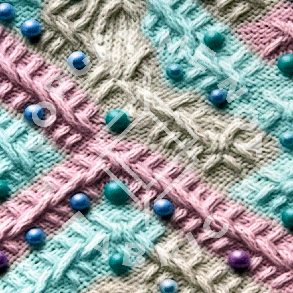 Frozen Knitting, Mediumweight DBP Fabric