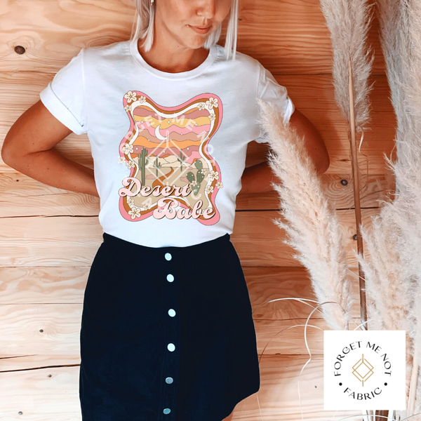 Desert Babe, Sublimation Heat Transfer #84