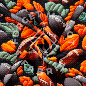 American Football Quilt, Bullet Fabric