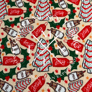 Jolly Cakes Christmas Bullet Fabric