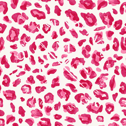 Pink and Red Leopard Fabric, Choose your Fabric, Scaling Options.