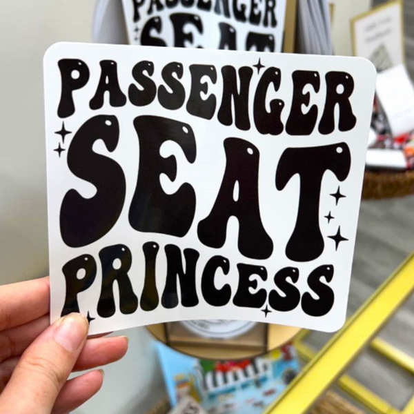 Passenger Seat Princess, Sticker