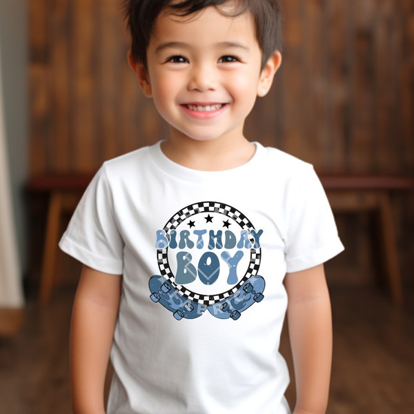 Birthday Boy, White Toddler Shirt(Size 4T), Graphic Shirts