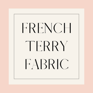 Custom French Terry-2 Fat Half Yard Uploads