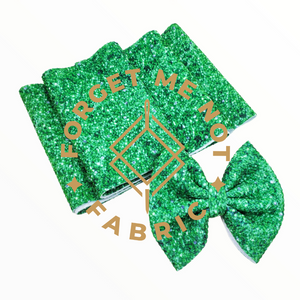 Ready To Bow Strip 5"x 60" Grassy Green Bullet, Christmas Bow Strips