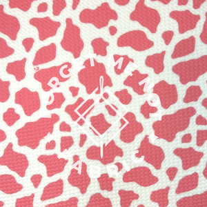 Pink Cow Spot, Bullet Fabric