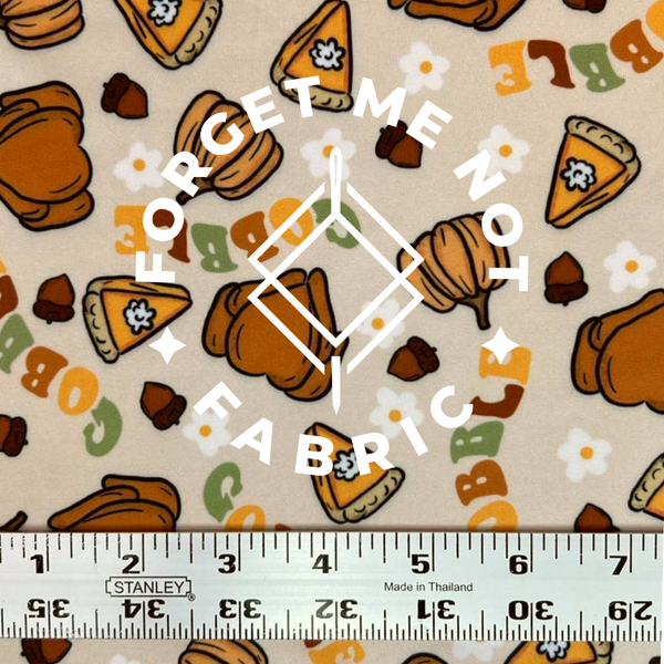 Brittany Frost Gobble Fabric, Mediumweight DBP
