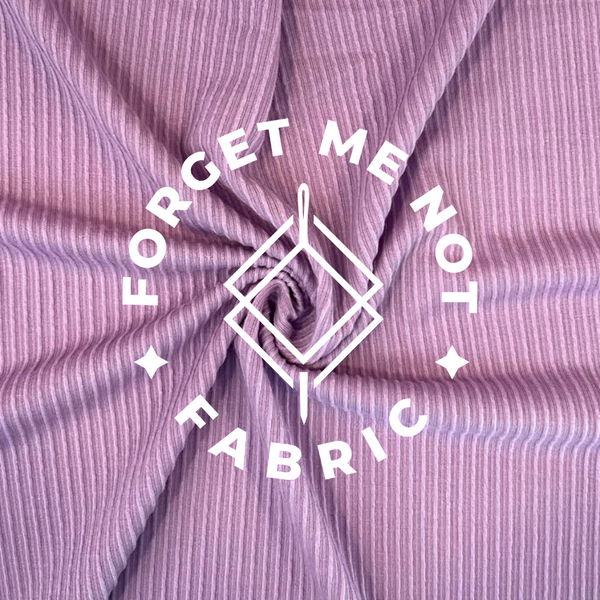 Lavender Double Knit Cozy Rib Knit Fabric, Apparel Rib Knit Fabrics, Beautiful Cable Knit Pattern