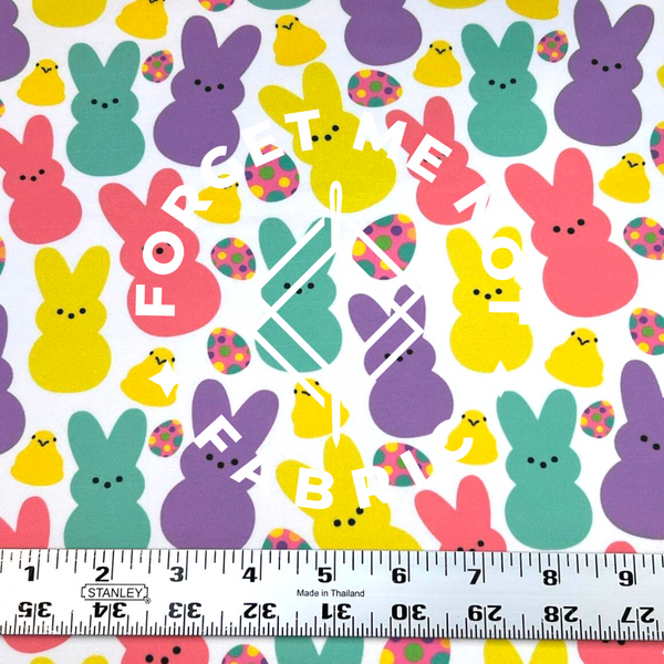 Easter Eggs & Peeps, DBP Super Soft Knit Fabrics, Easter Collection