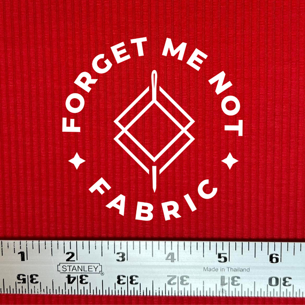 Red Yummy Rib Knit Fabric, Apparel Rib Knit Fabrics, Red Rib Knit Fabric 4:2