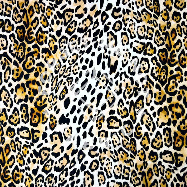 Leopard Spot Spandex Fabric