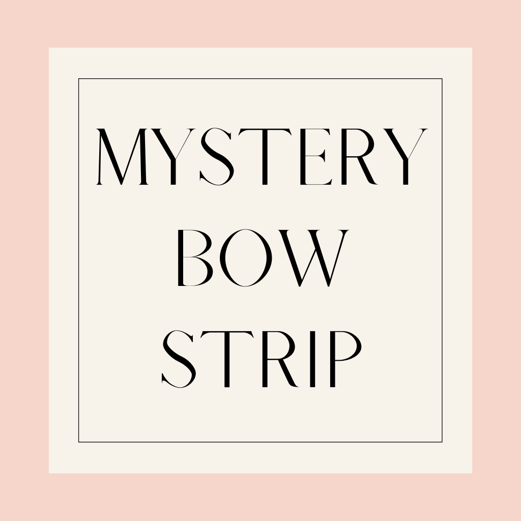 Mystery Bow Strip Bullet Fabric