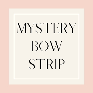Mystery Bow Strip Spandex Fabric